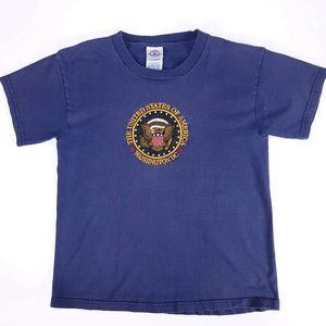 Delta Vintage Youth‎ United States Seal Embroidered T-Shirt